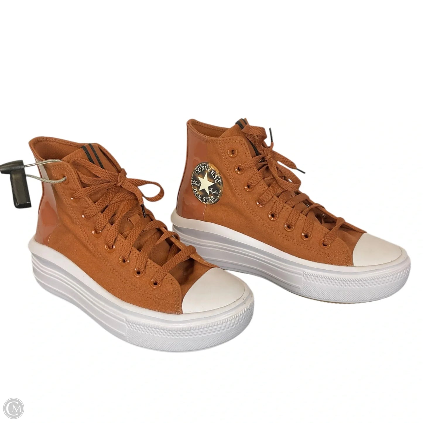 Shoes Sneakers Platform By Converse In Brown, Size: 7.5