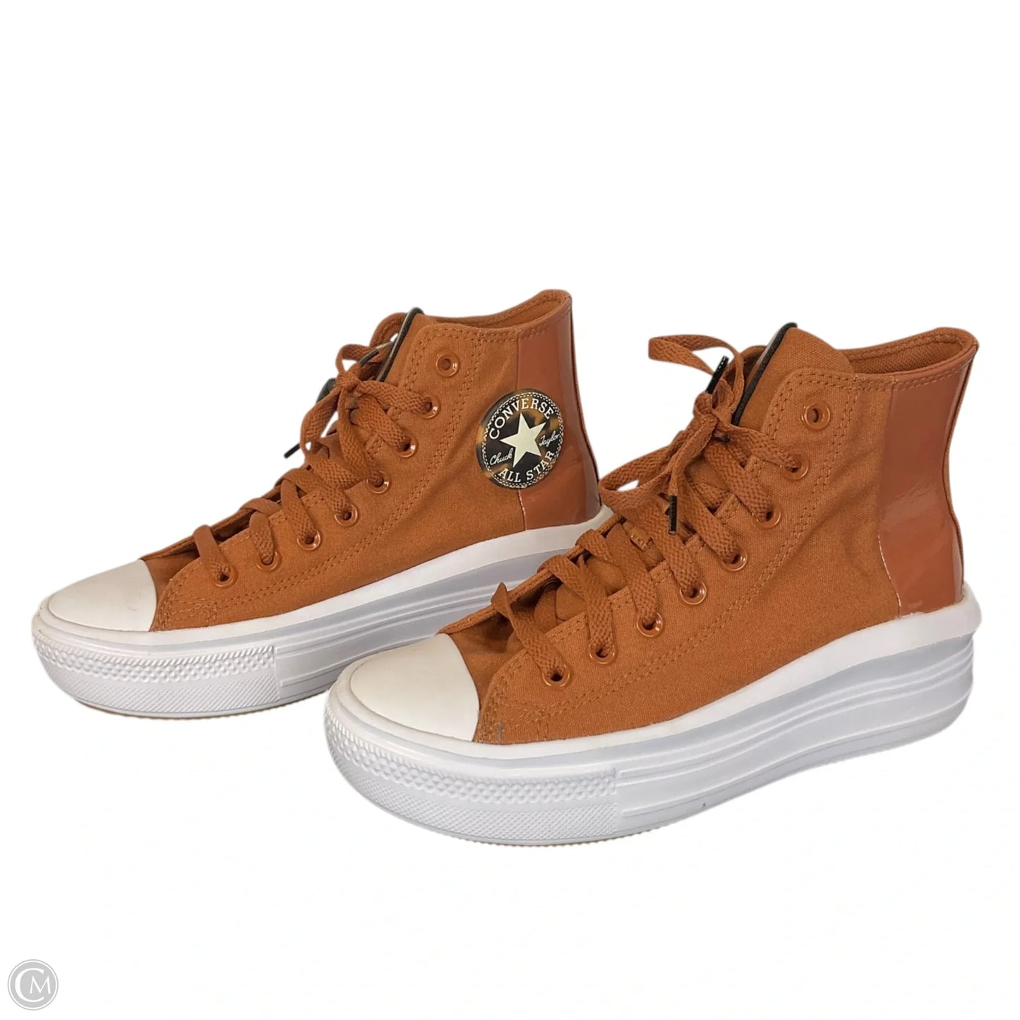 Shoes Sneakers Platform By Converse In Brown, Size: 7.5