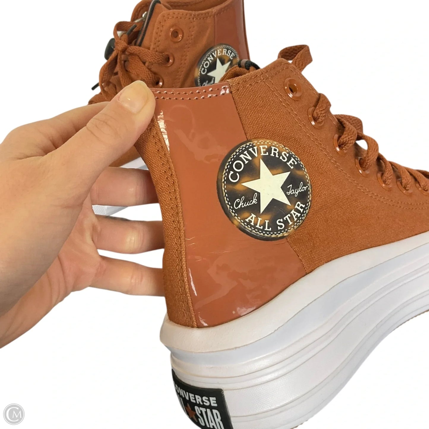 Shoes Sneakers Platform By Converse In Brown, Size: 7.5
