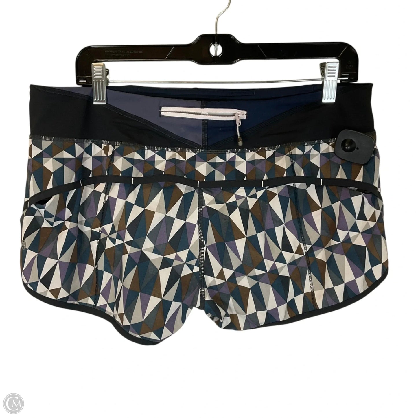 Athletic Shorts By Lululemon In Purple, Size: 10