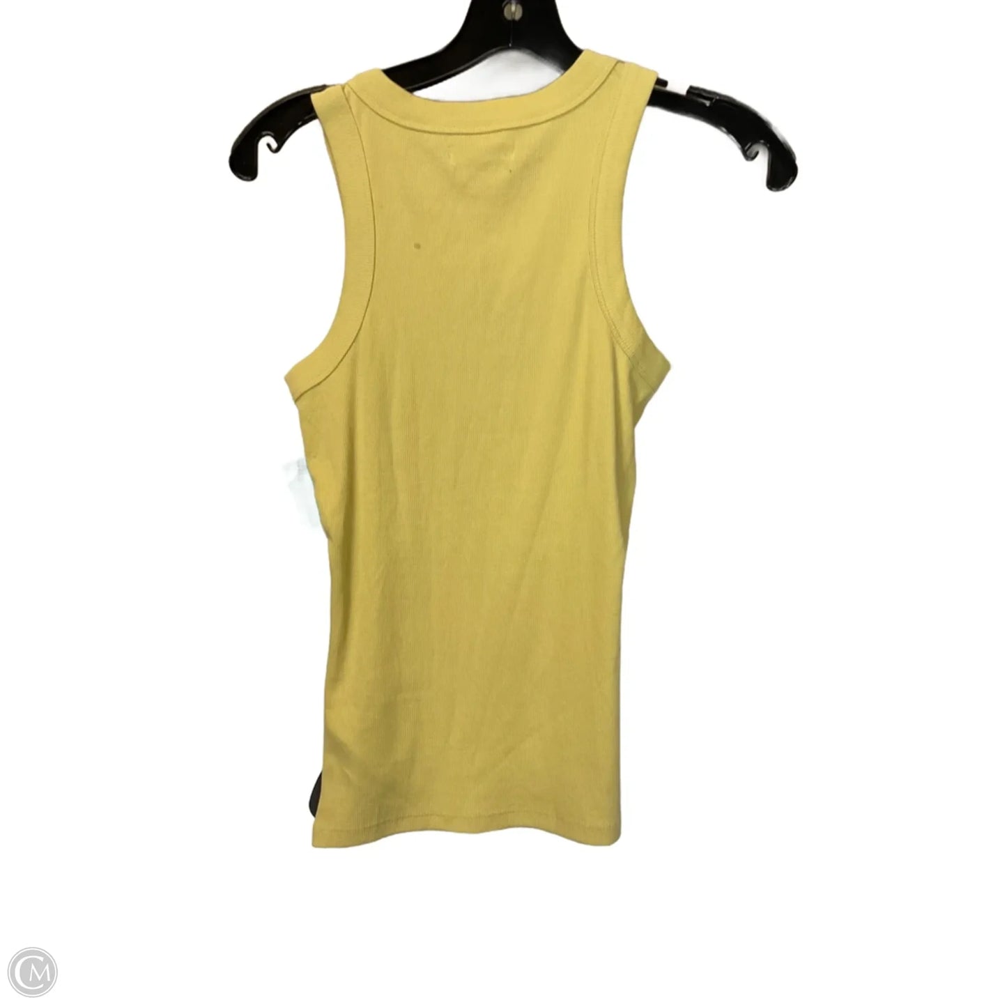 Tank Top By Madewell In Yellow, Size: Xxs