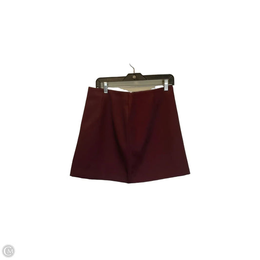 Skirt Mini & Short By A New Day In Red, Size: 8