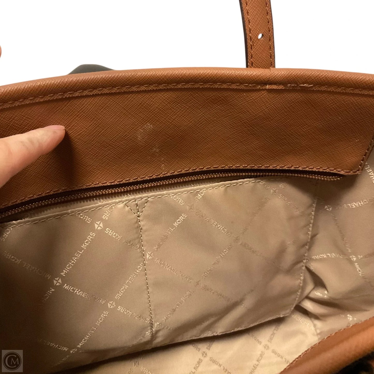 Handbag Designer By Michael Kors, Size: Medium