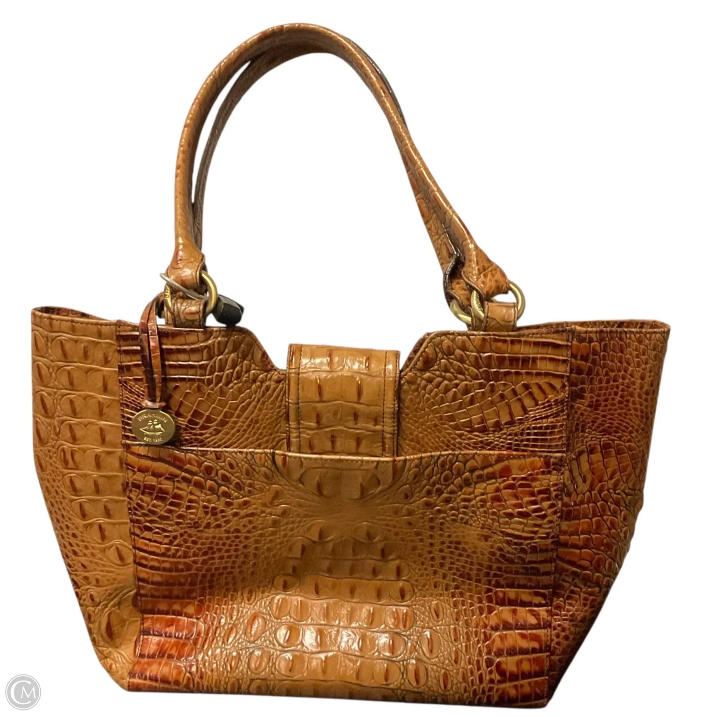 Handbag Designer By Brahmin, Size: Medium
