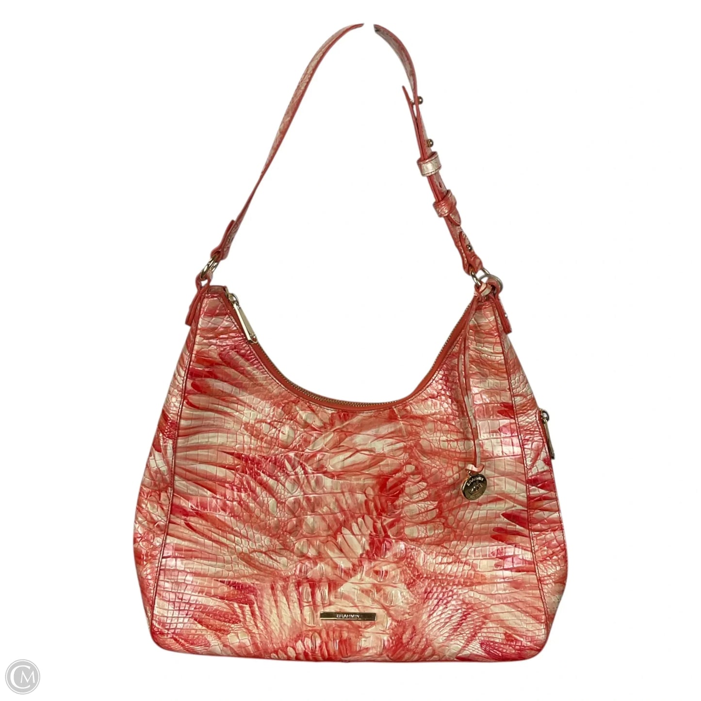 Handbag Designer By Brahmin, Size: Medium