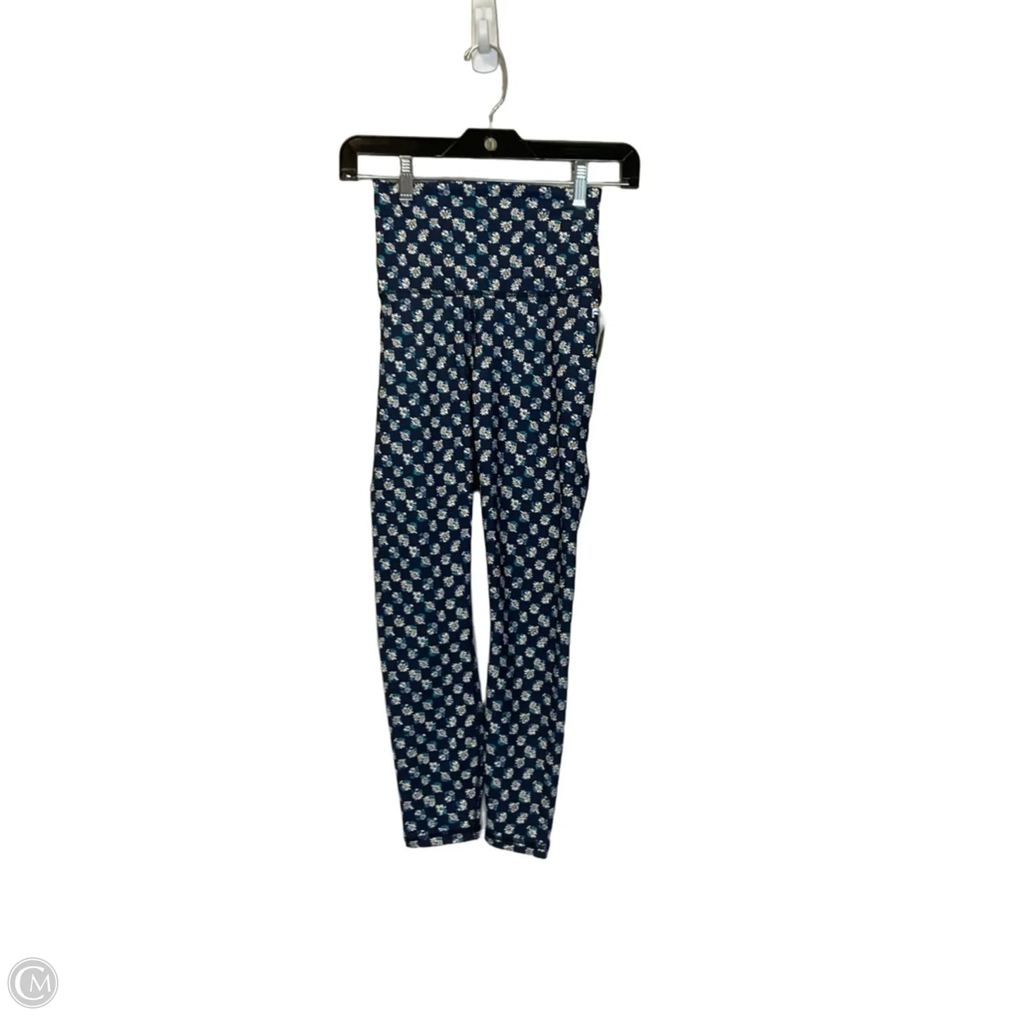 Athletic Leggings By Fabletics In Floral Print, Size: Xxs