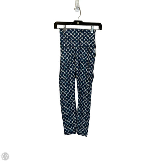 Athletic Leggings By Fabletics In Floral Print, Size: Xxs