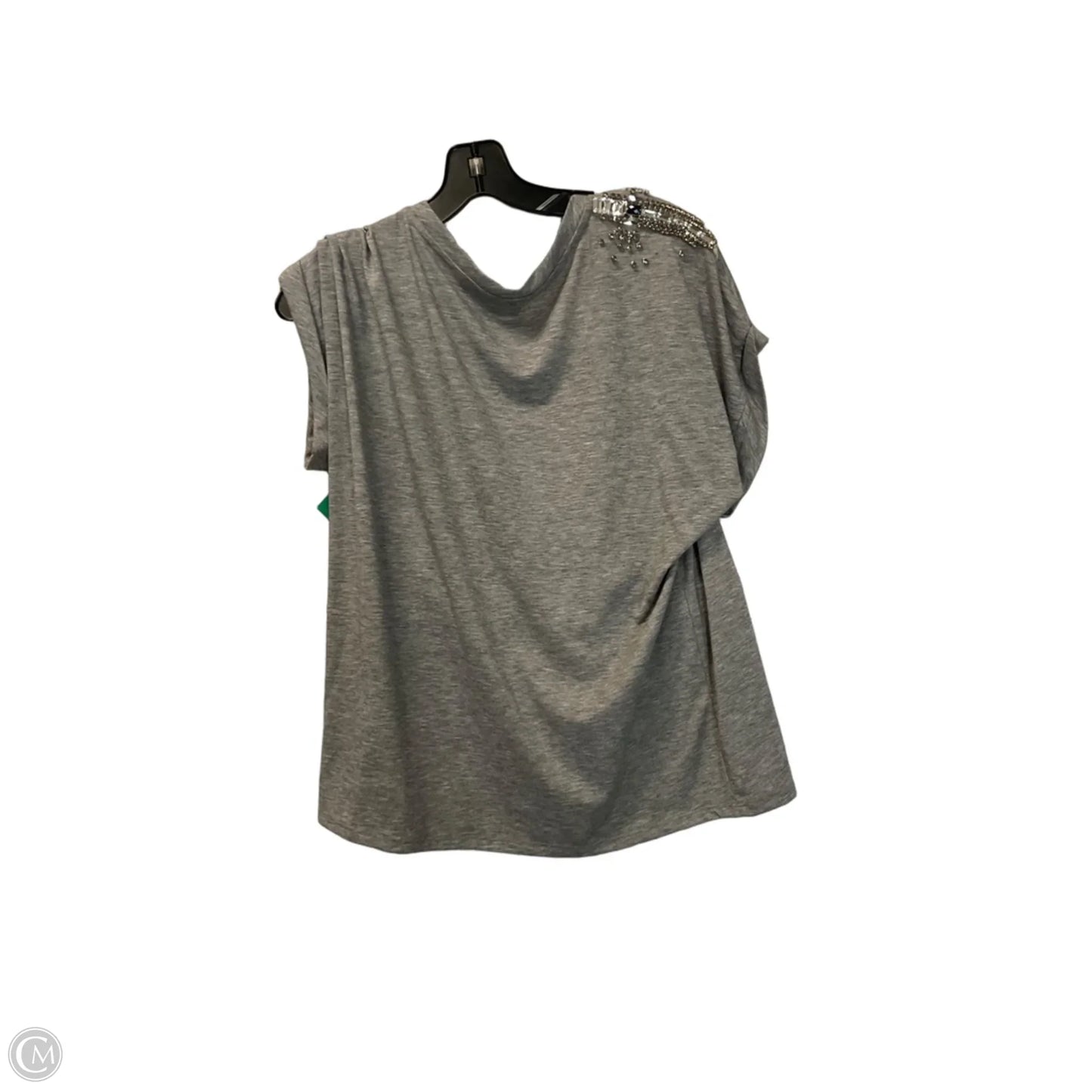 Top Short Sleeve By Sunday In Brooklyn In Grey, Size: M