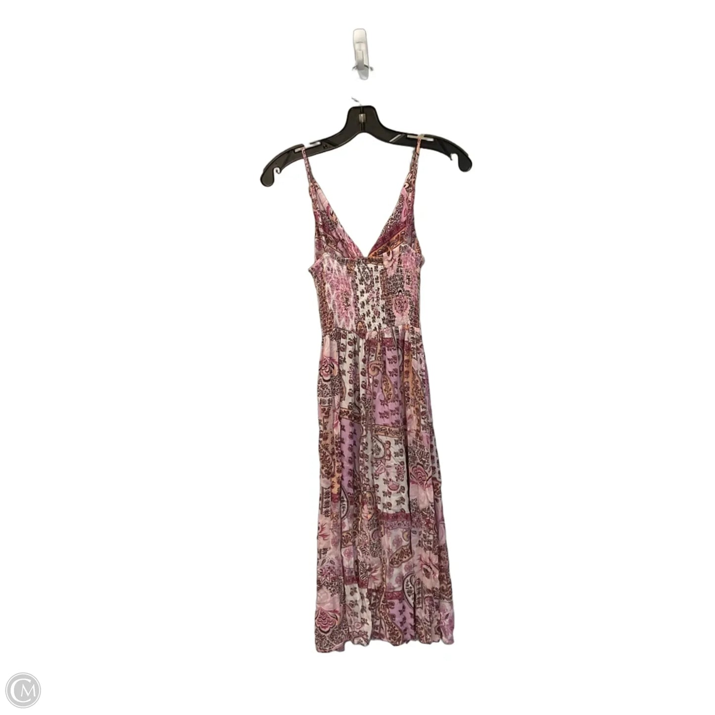 Dress Casual Maxi By Angie In Pink, Size: S