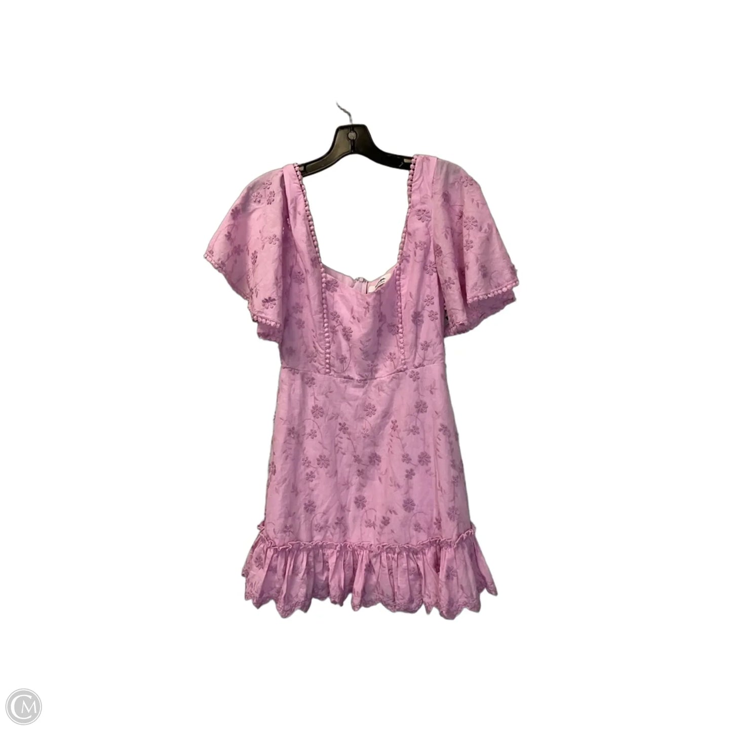 Dress Casual Short By Showpo In Purple, Size: 4