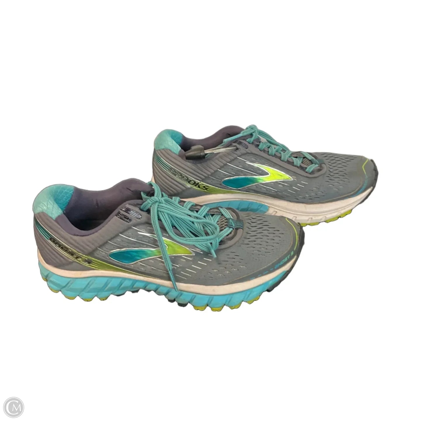 Shoes Athletic By Brooks In Grey, Size: 7