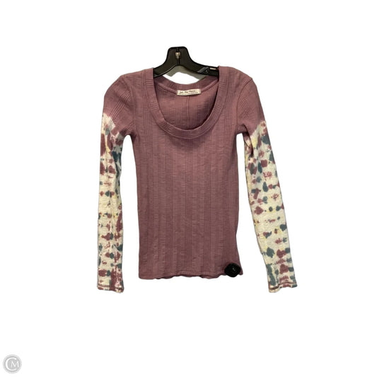 Top Long Sleeve By We The Free In Pink, Size: Xs
