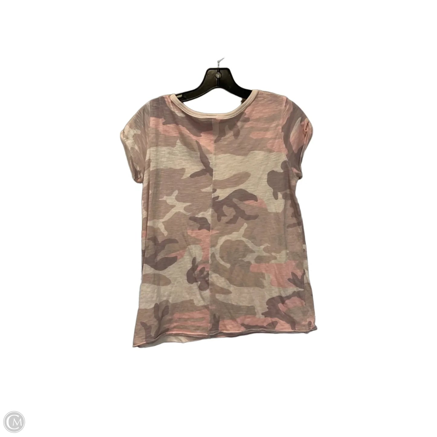 Top Short Sleeve Basic By We The Free In Camouflage Print, Size: S