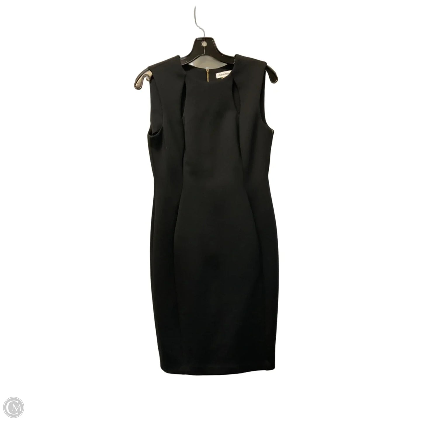 Dress Work By Calvin Klein In Black, Size: 6