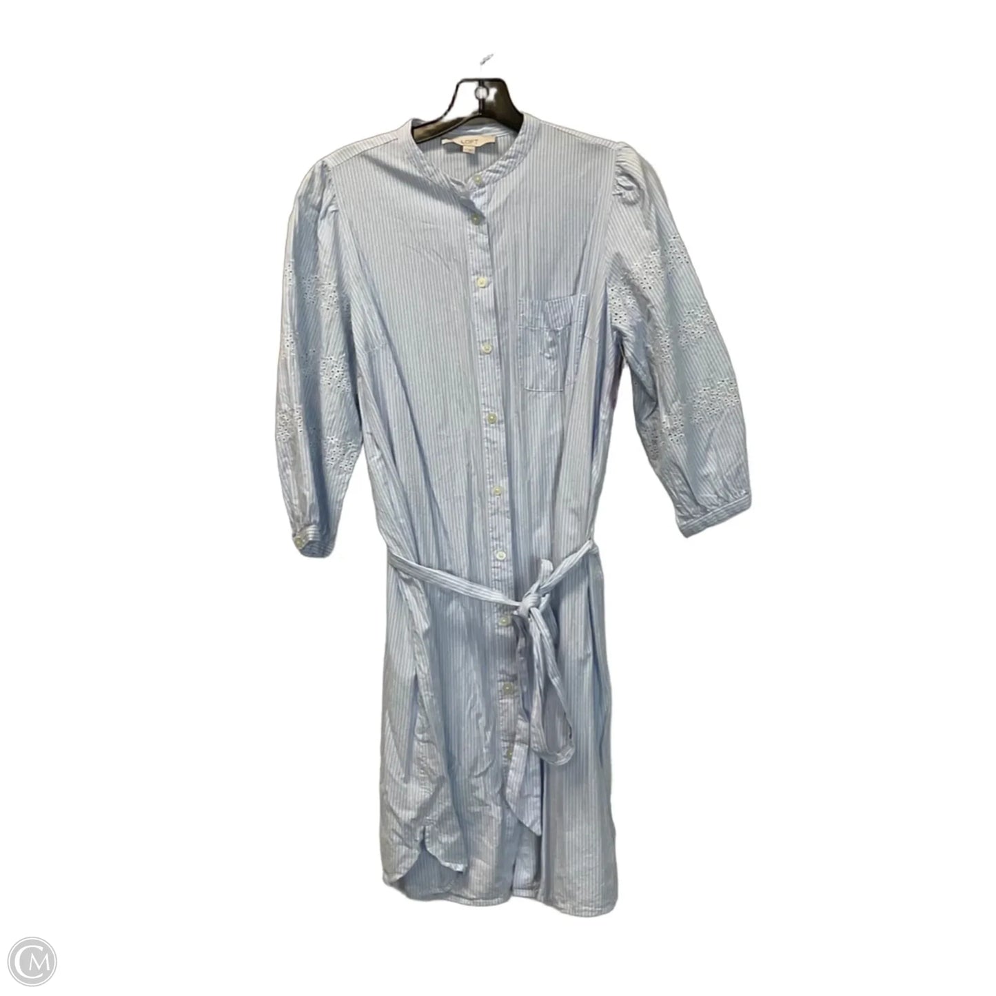 Dress Casual Short By Loft In Blue, Size: M
