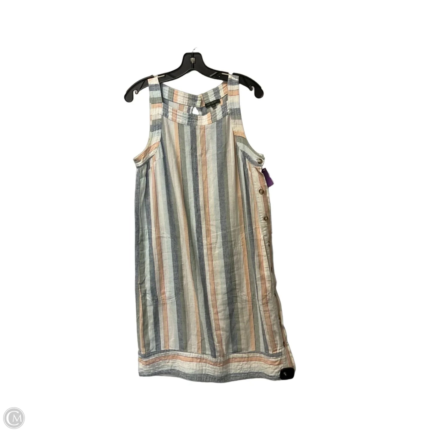Dress Casual Midi By For Cynthia In Striped Pattern, Size: S