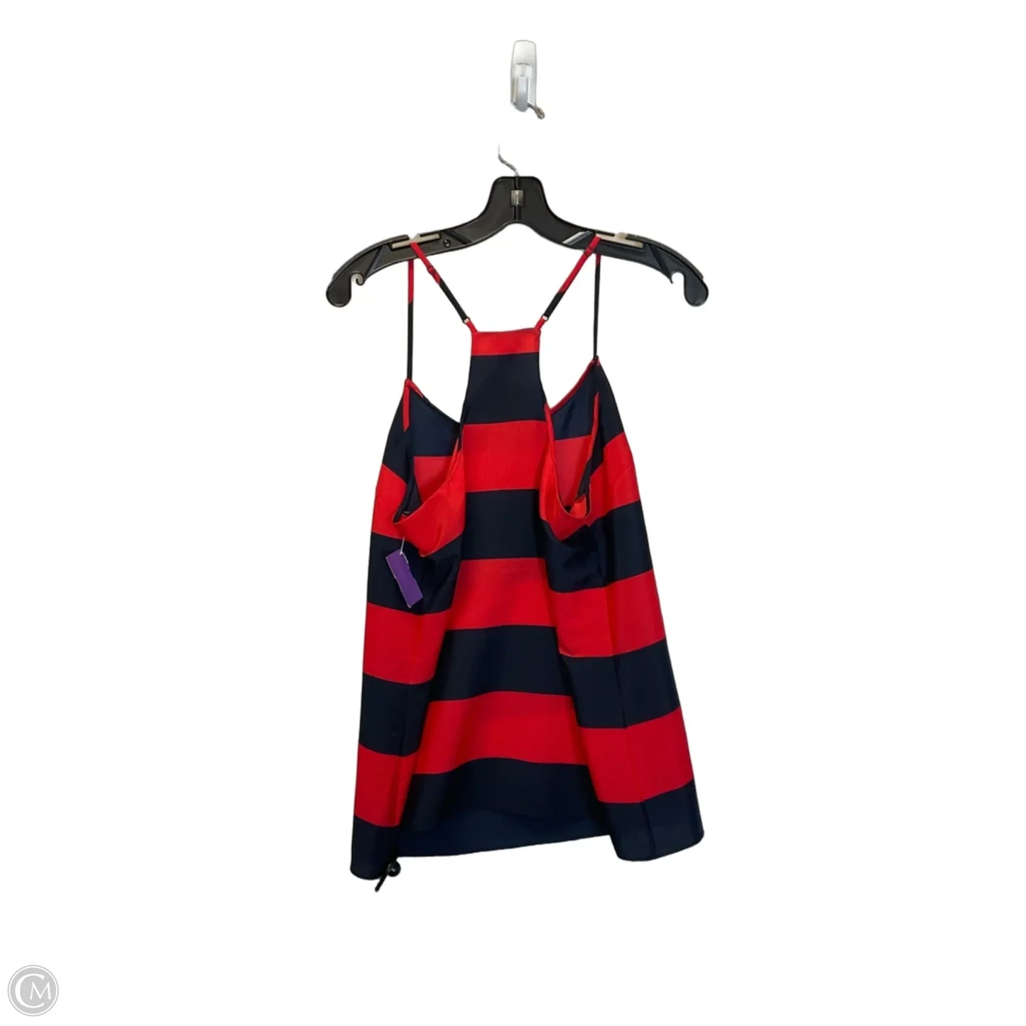 Top Sleeveless By J. Crew In Striped Pattern, Size: 8
