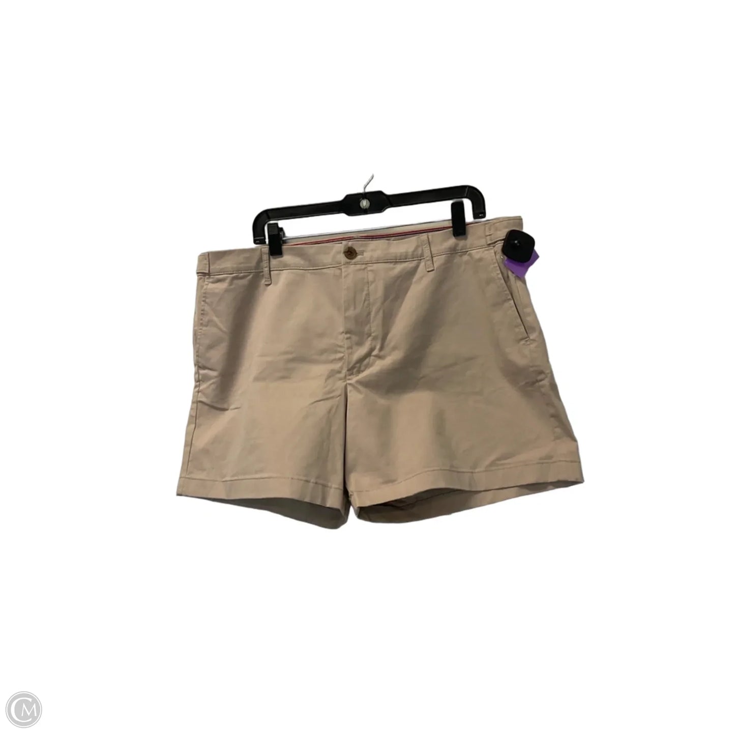 Shorts By Tommy Hilfiger In Tan, Size: 18