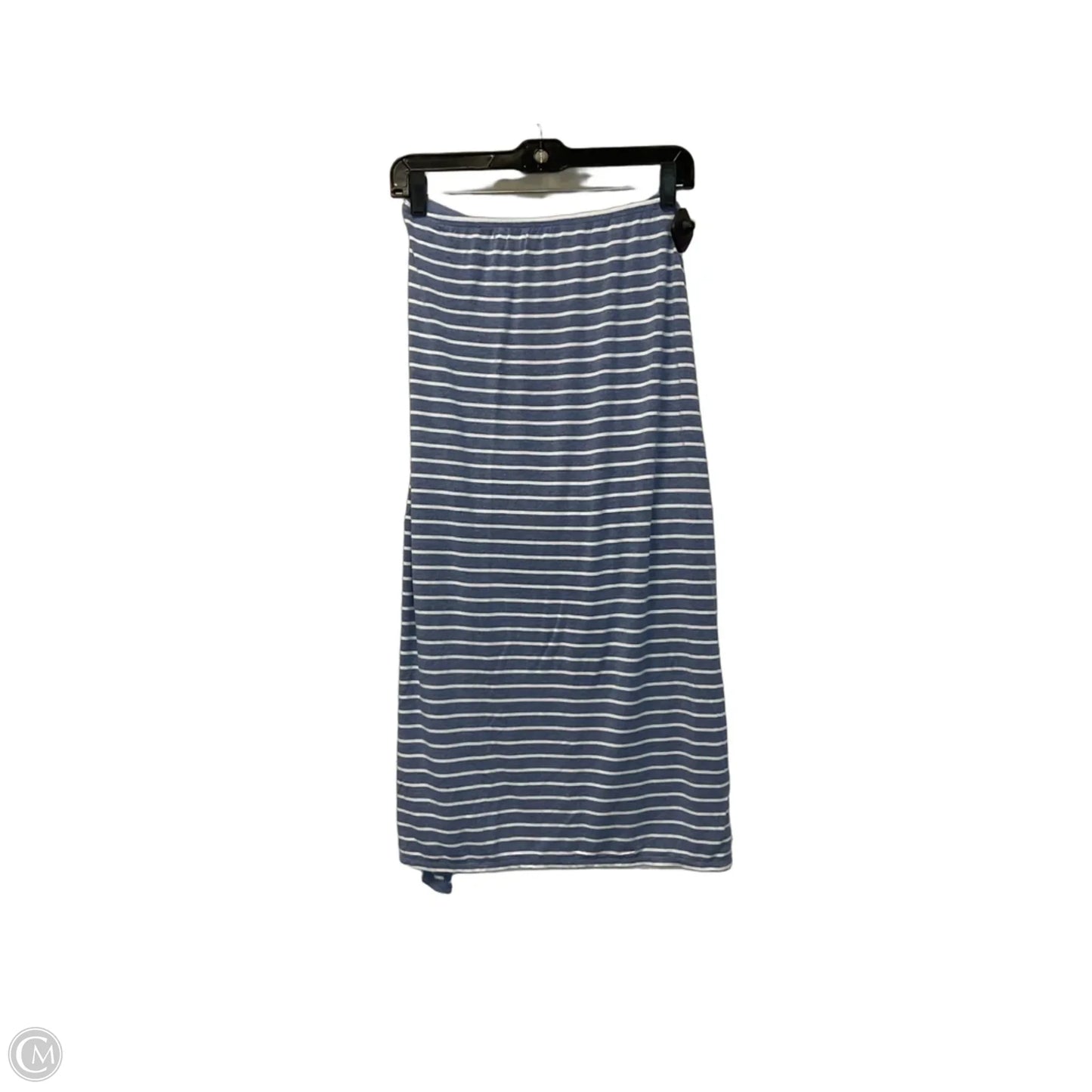 Skirt Maxi By Max Studio In Striped Pattern, Size: L