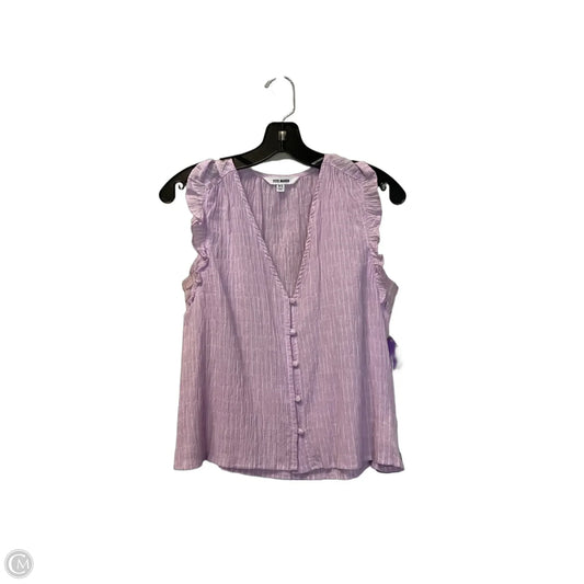 Top Sleeveless Basic By Steve Madden In Purple, Size: Xs