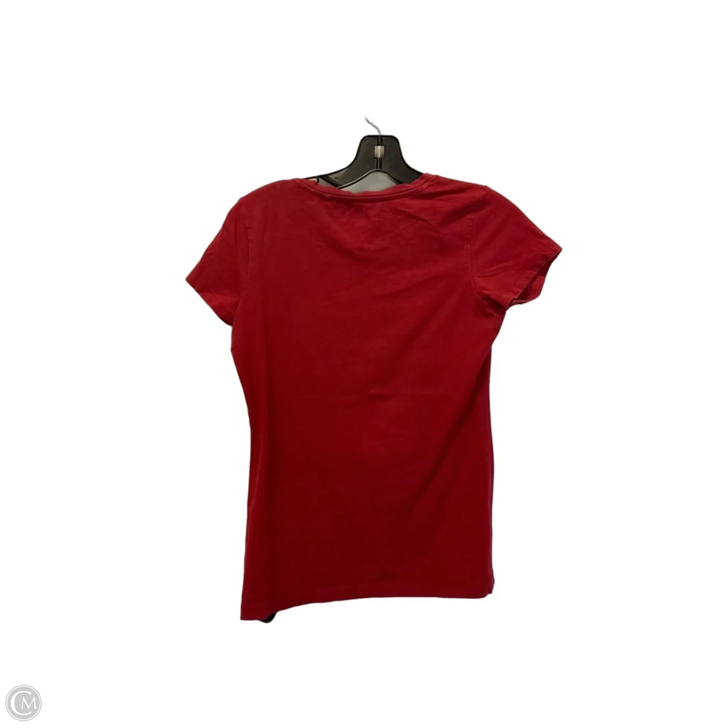 Top Short Sleeve Basic By Guess In Red, Size: M
