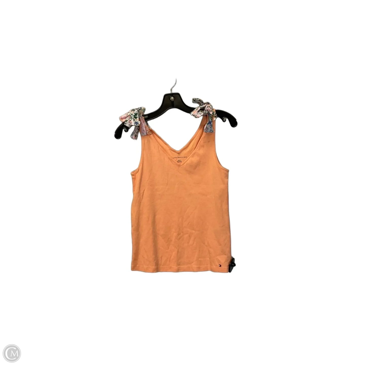 Top Sleeveless By Tommy Hilfiger In Orange, Size: S