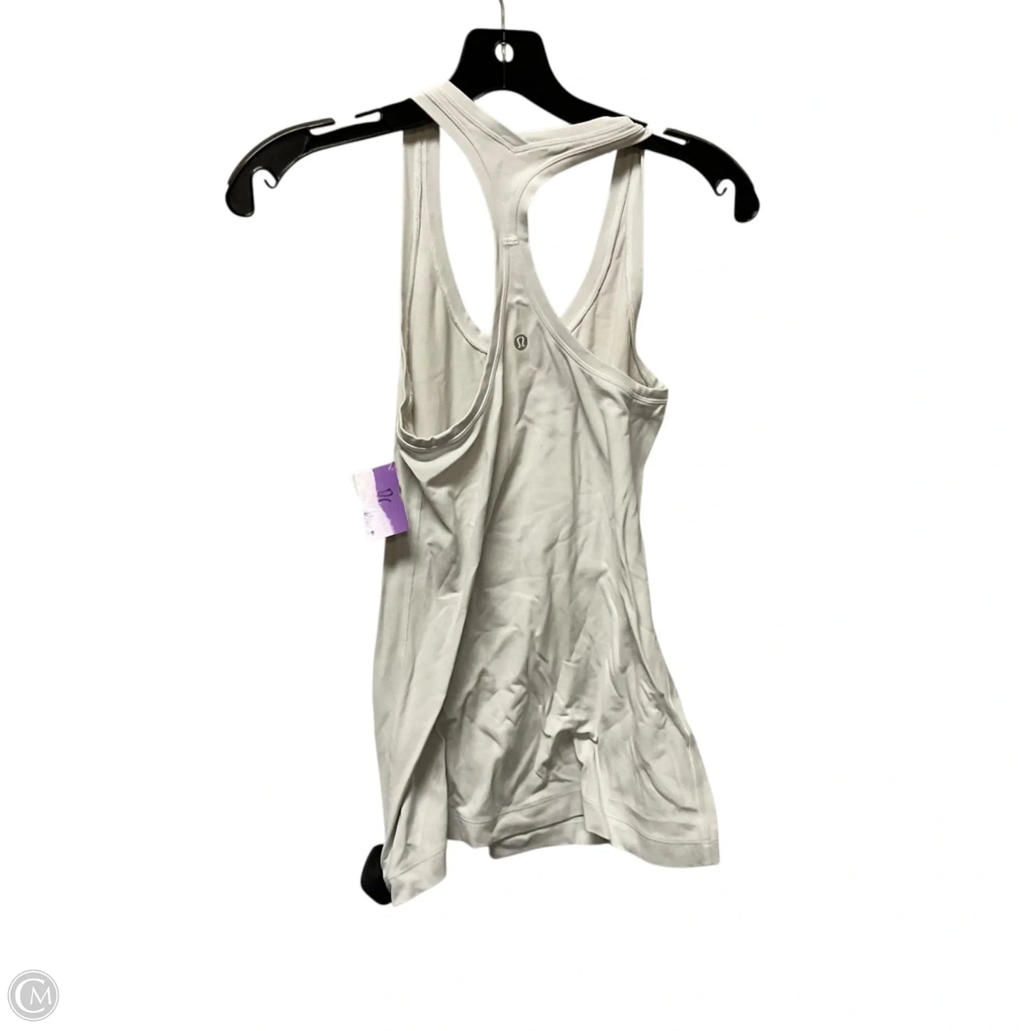 Athletic Tank Top By Lululemon In White, Size: S
