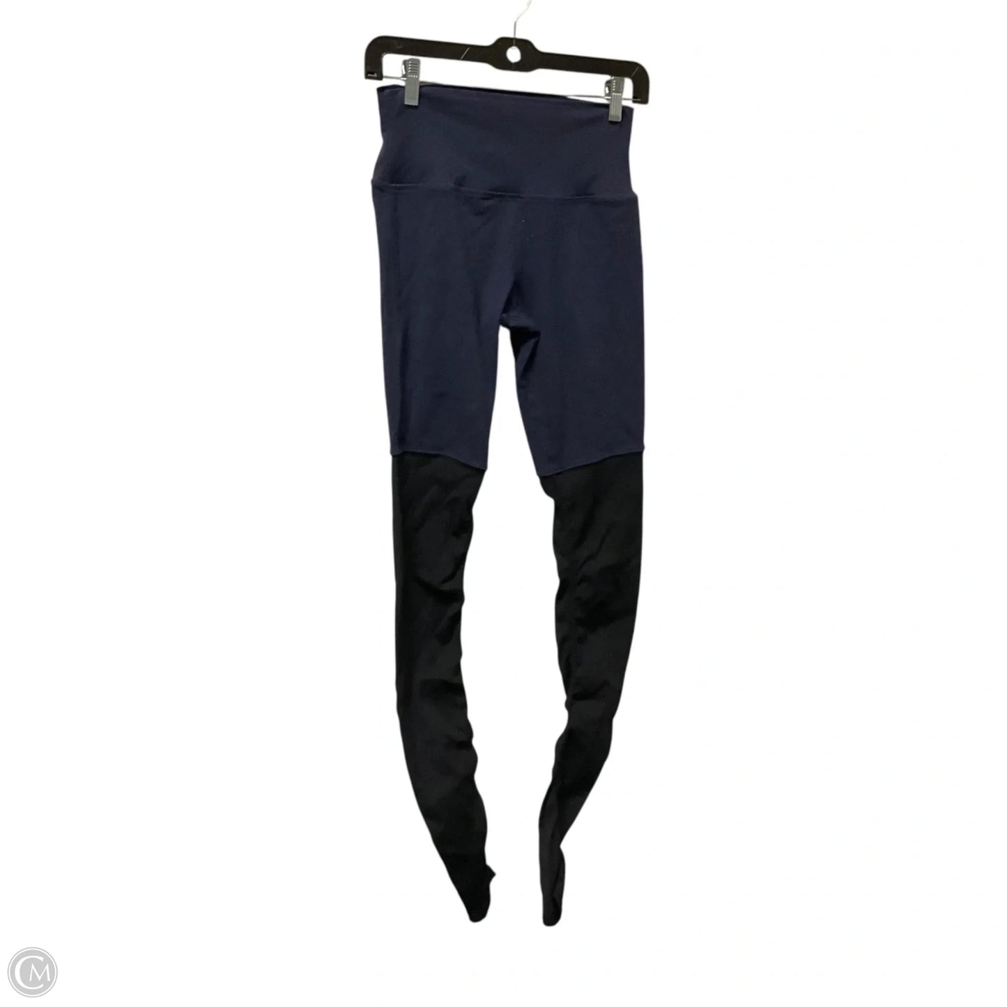 Athletic Leggings By Alo In Blue, Size: S