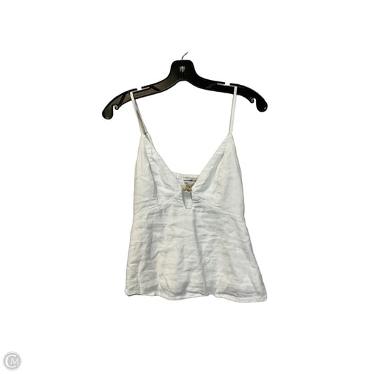 Top Sleeveless By Abercrombie And Fitch In White, Size: S