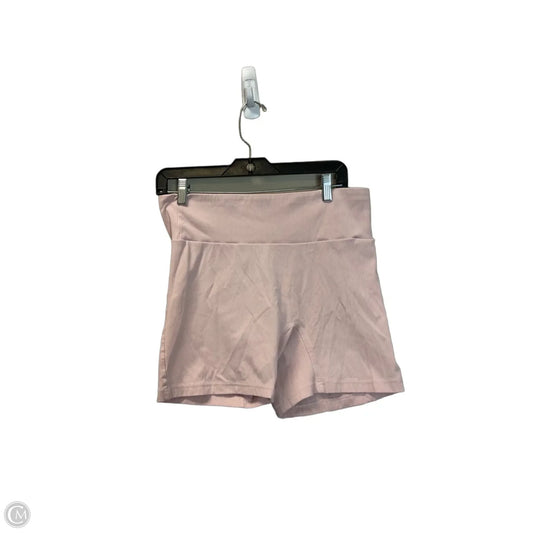 Athletic Shorts By Adidas In Pink, Size: L