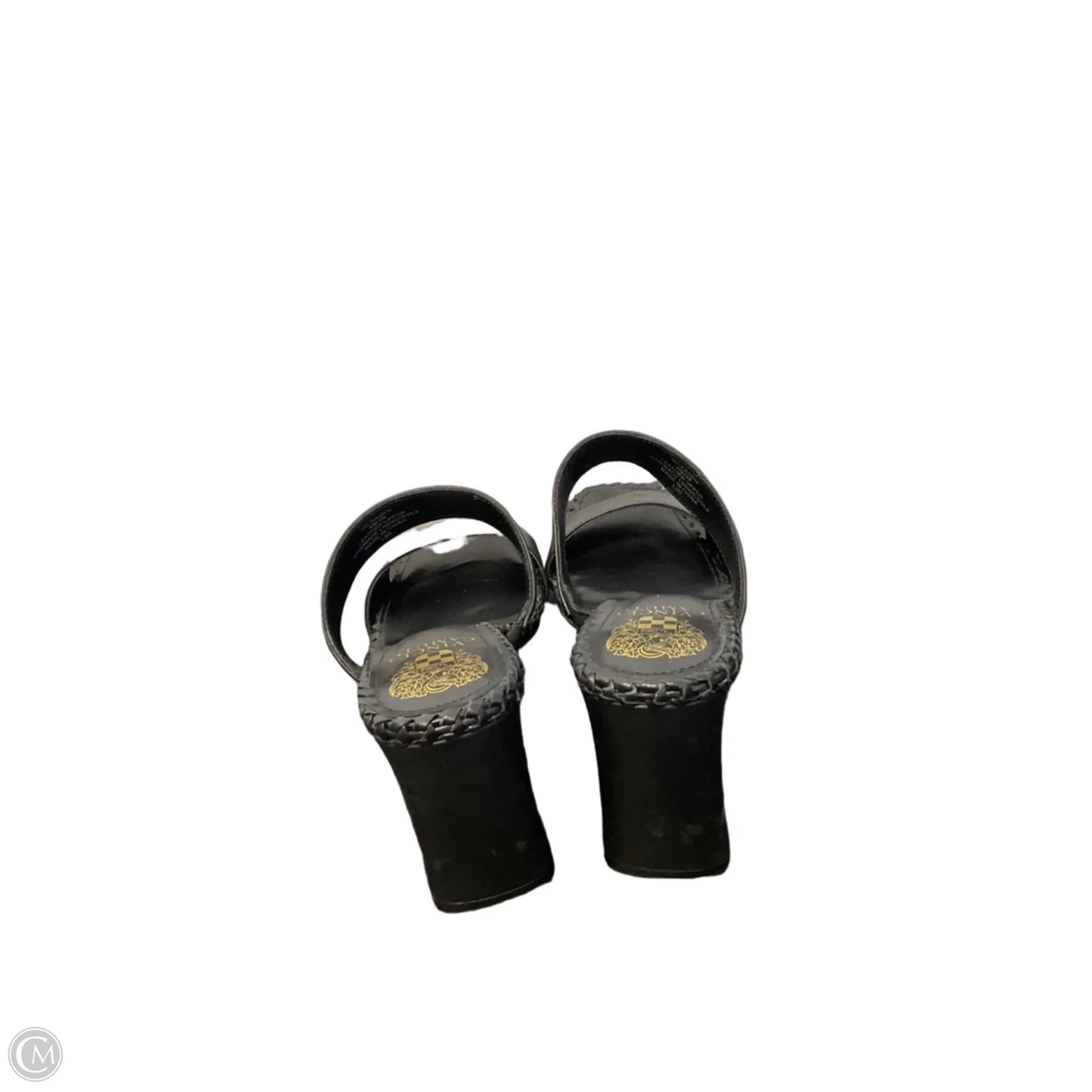 Sandals Heels Block By Vince Camuto In Black, Size: 8