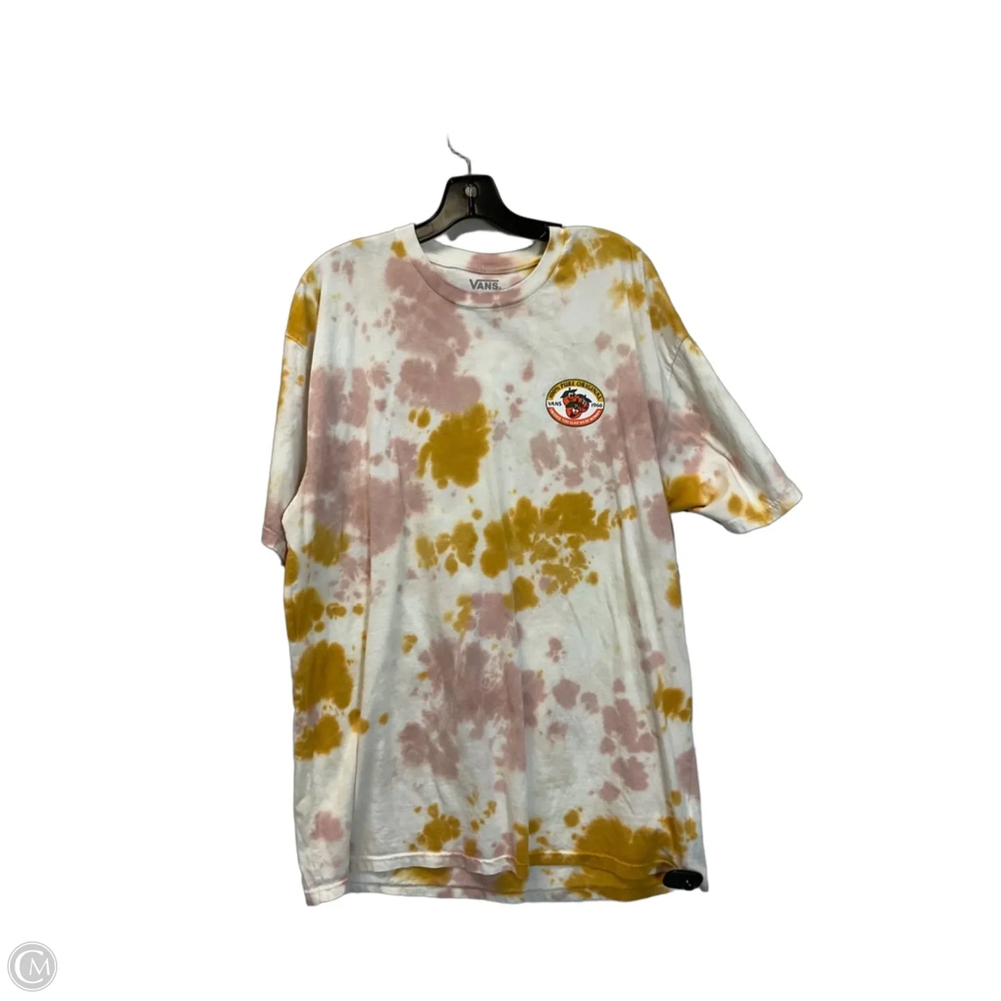 Top Short Sleeve Basic By Vans In Tortoise Shell Print, Size: Xl