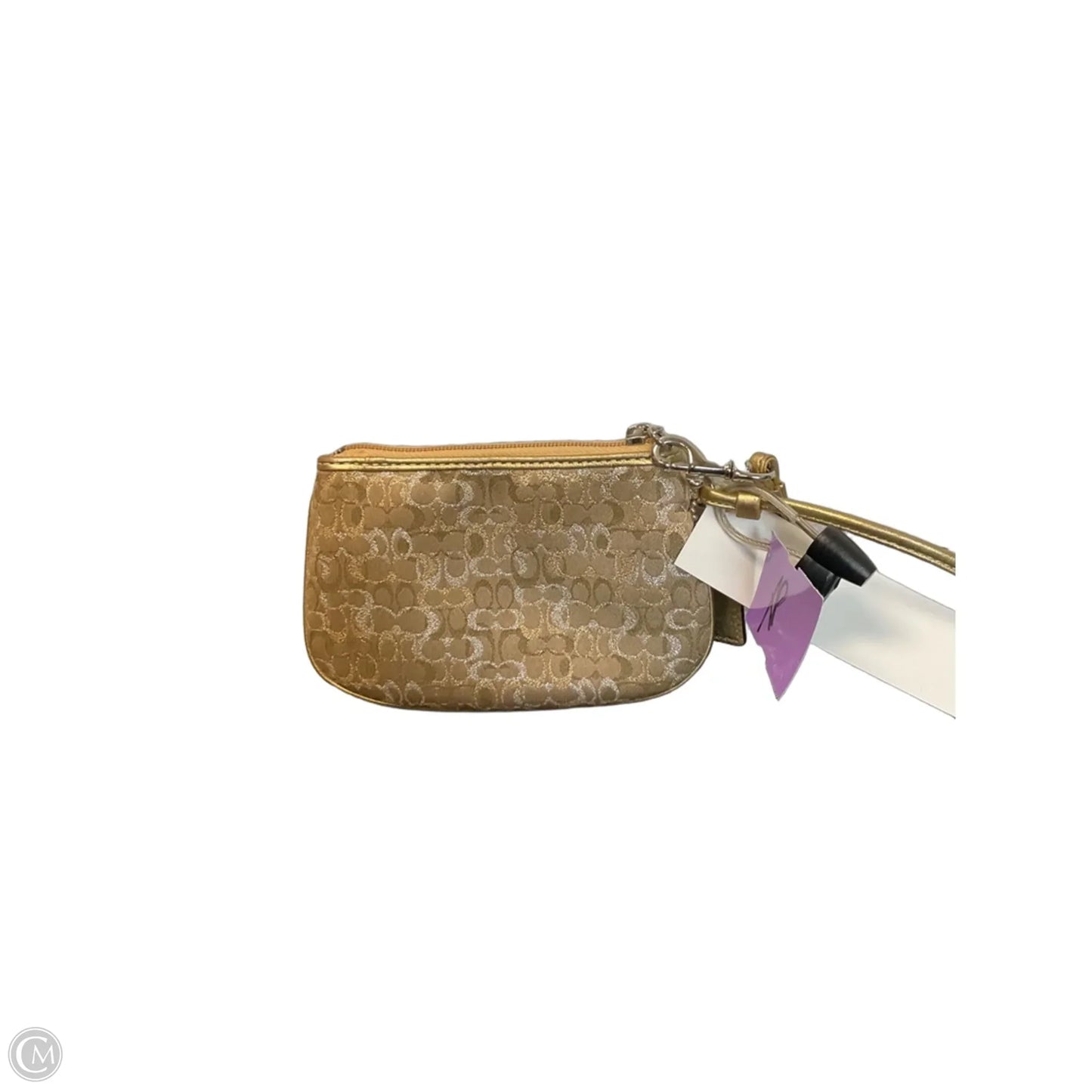 Coin Purse Designer By Coach, Size: Small