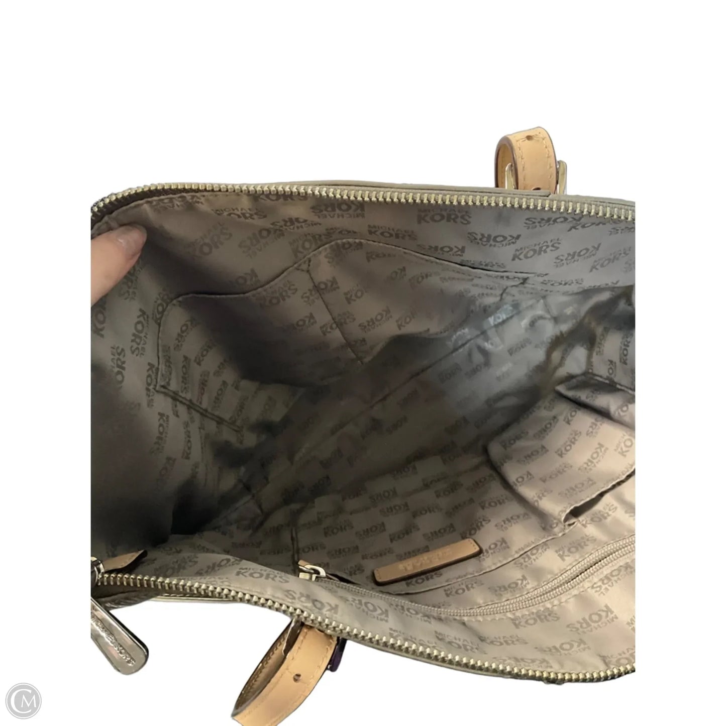 Handbag Designer By Michael Kors, Size: Medium
