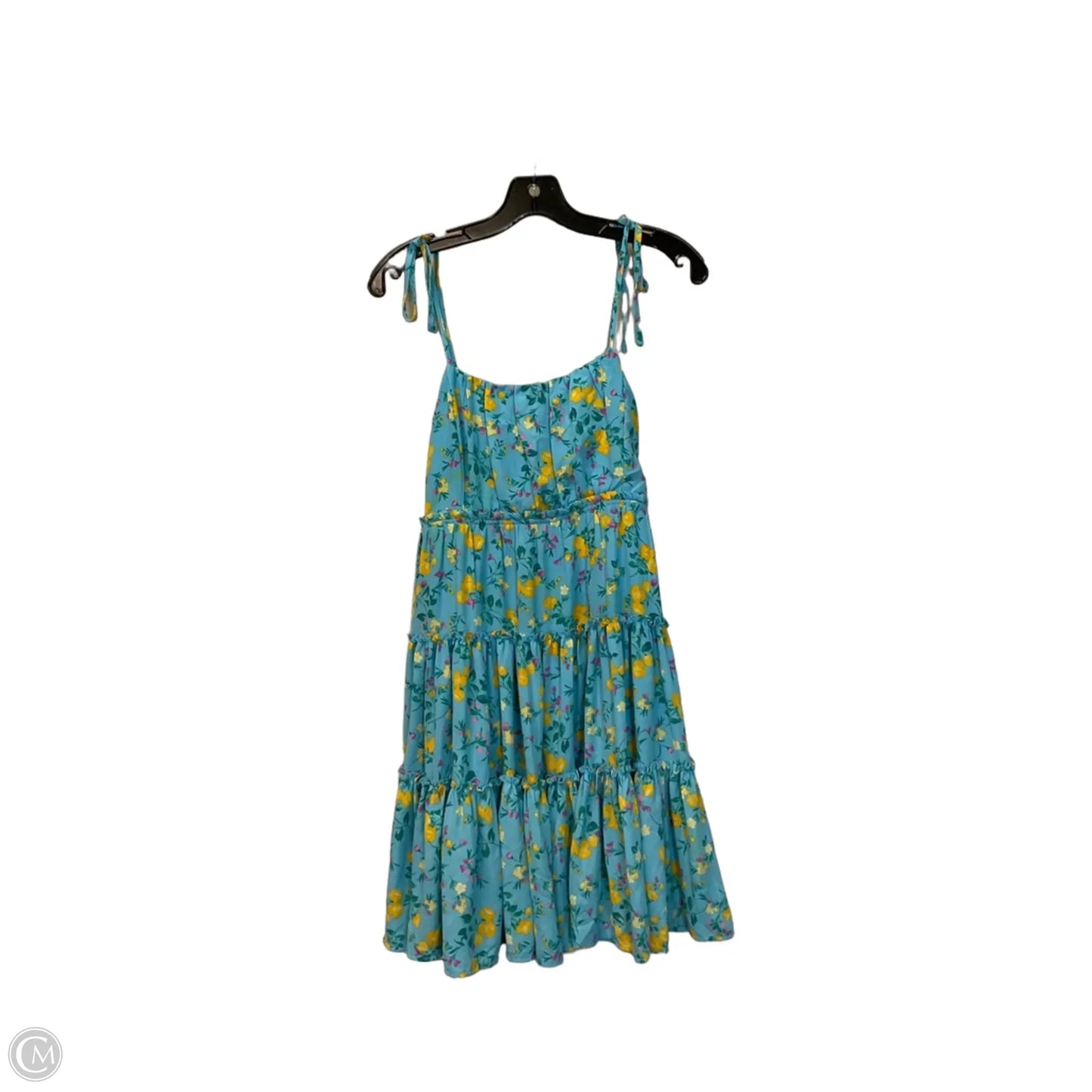 Dress Casual Short By Blu Pepper In Blue, Size: S