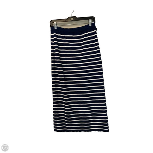Skirt Maxi By Freshman In Striped Pattern, Size: L