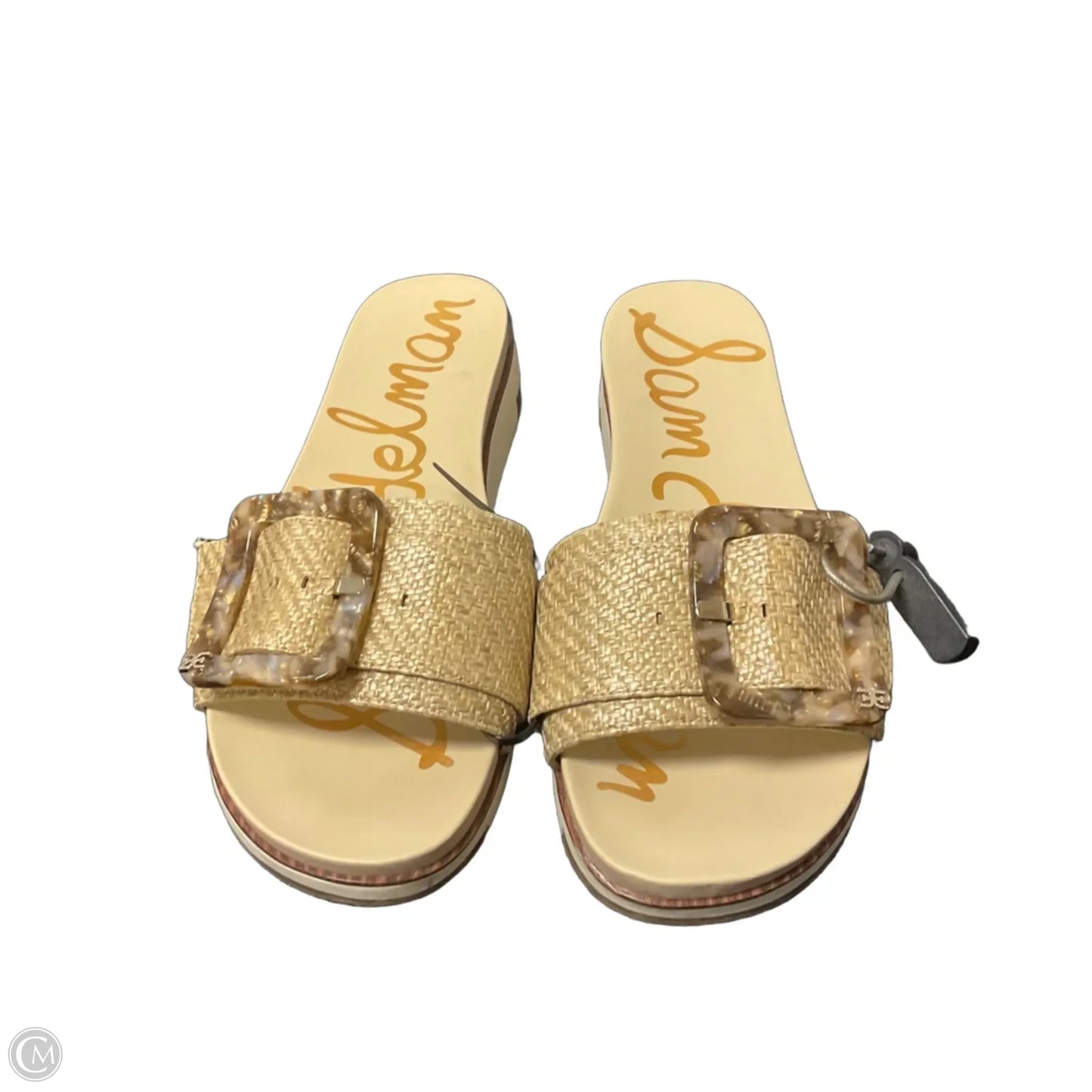 Sandals Flats By Sam Edelman In Tan, Size: 9