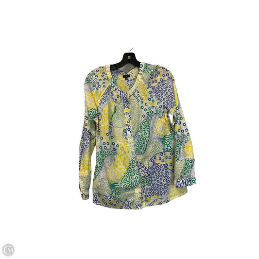 Top Long Sleeve By Talbots In Floral Print, Size: S