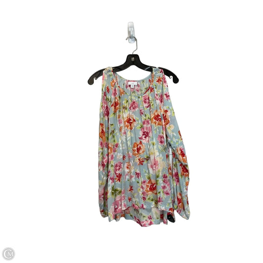 Top Long Sleeve By J. Jill In Blue, Size: M