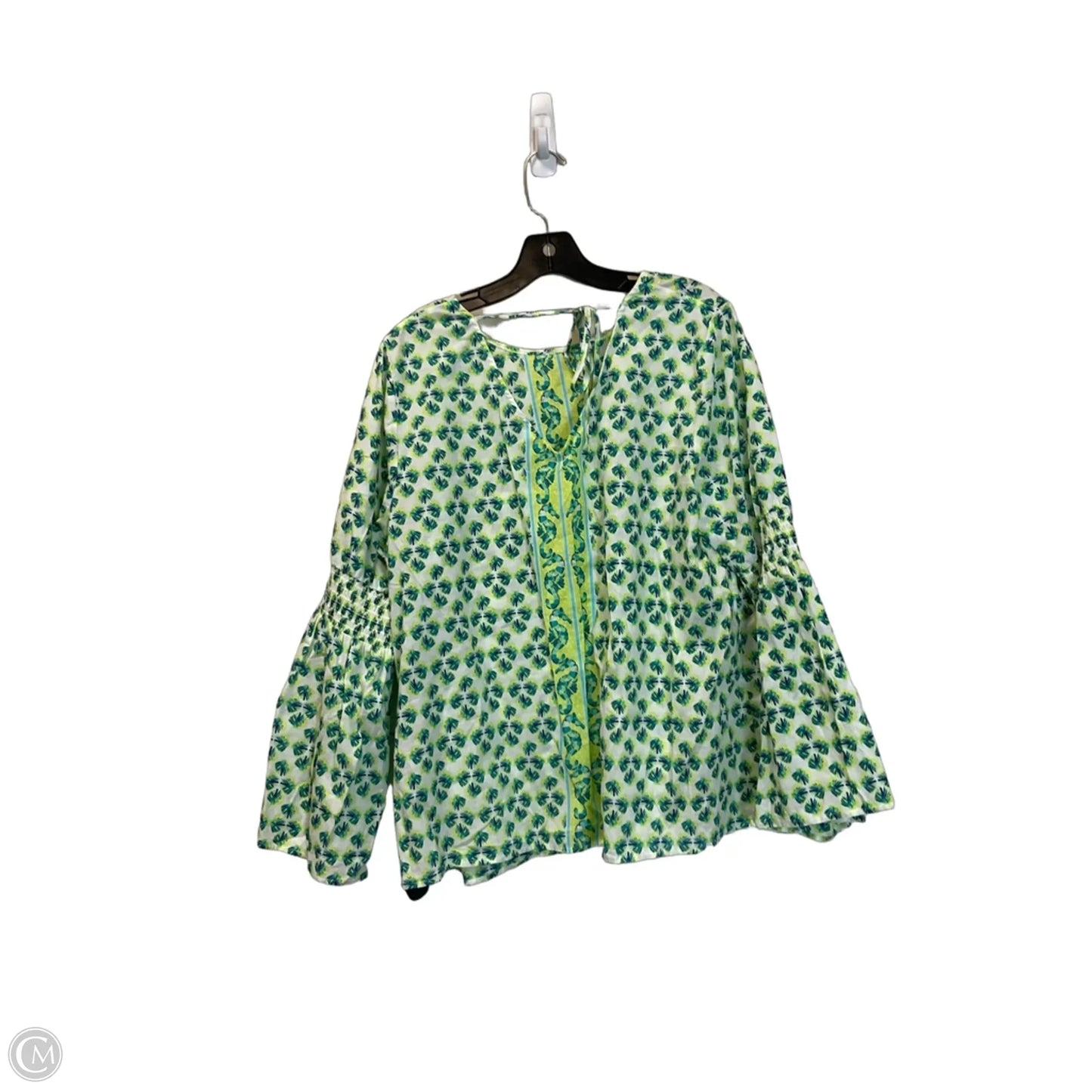 Top Long Sleeve By Crown And Ivy In Green, Size: 2x