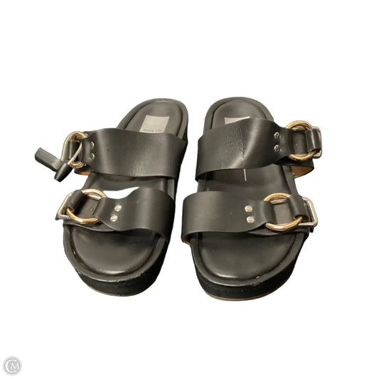 Sandals Flats By Dolce Vita In Black, Size: 8.5