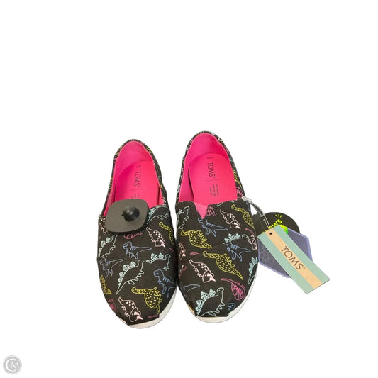 Shoes Flats By Toms In Black, Size: 7