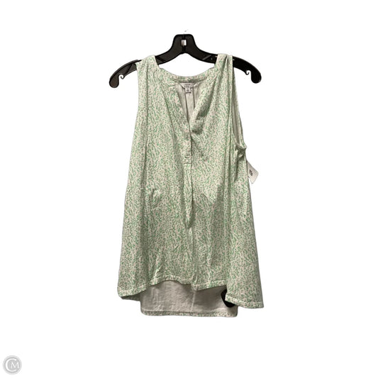 Top Sleeveless By Crown And Ivy In Green, Size: L
