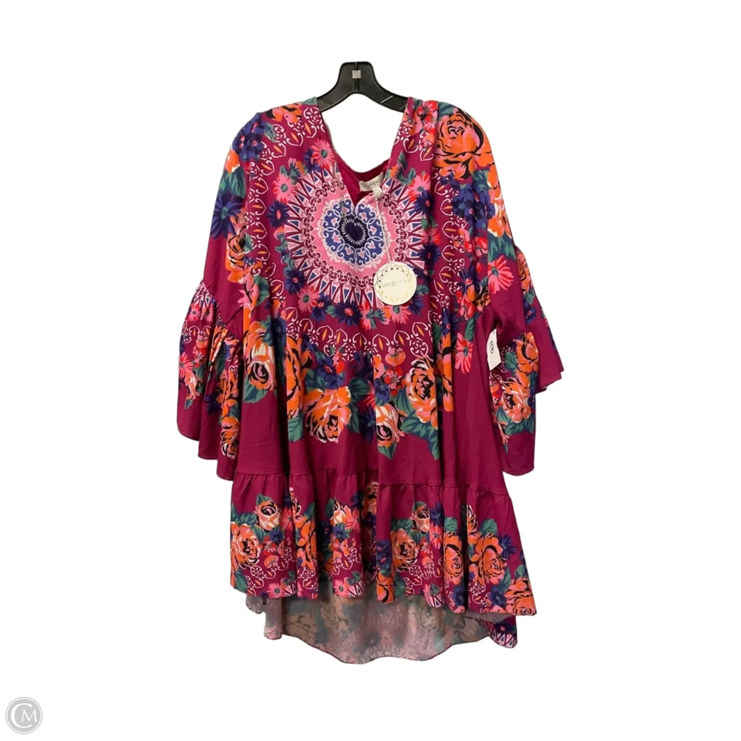 Dress Casual Short By Umgee In Pink, Size: Xl