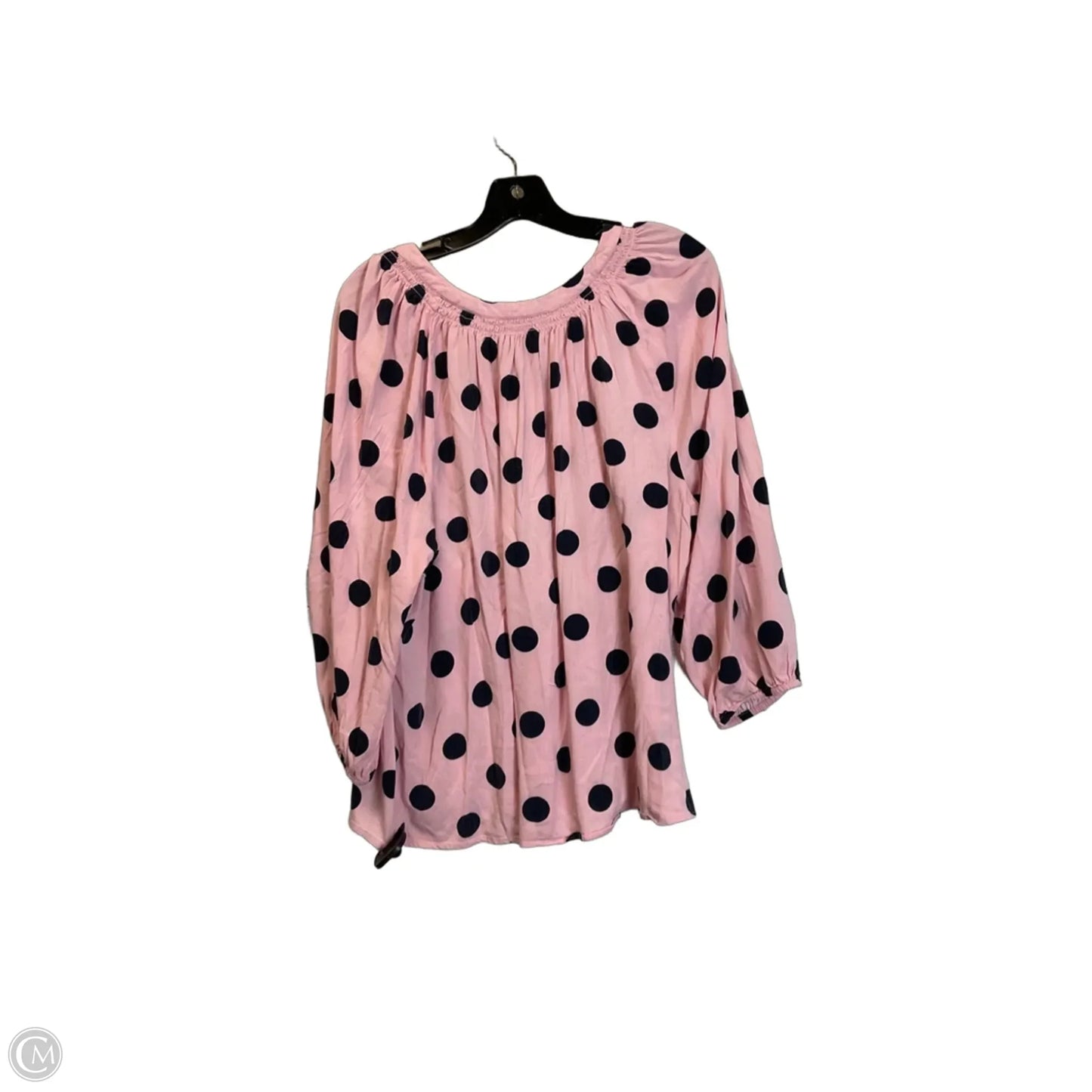 Top Long Sleeve By Crown And Ivy In Pink, Size: L