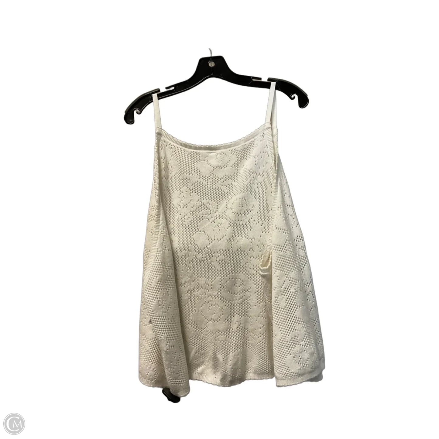 Top Sleeveless Basic By Old Navy In White, Size: 3x