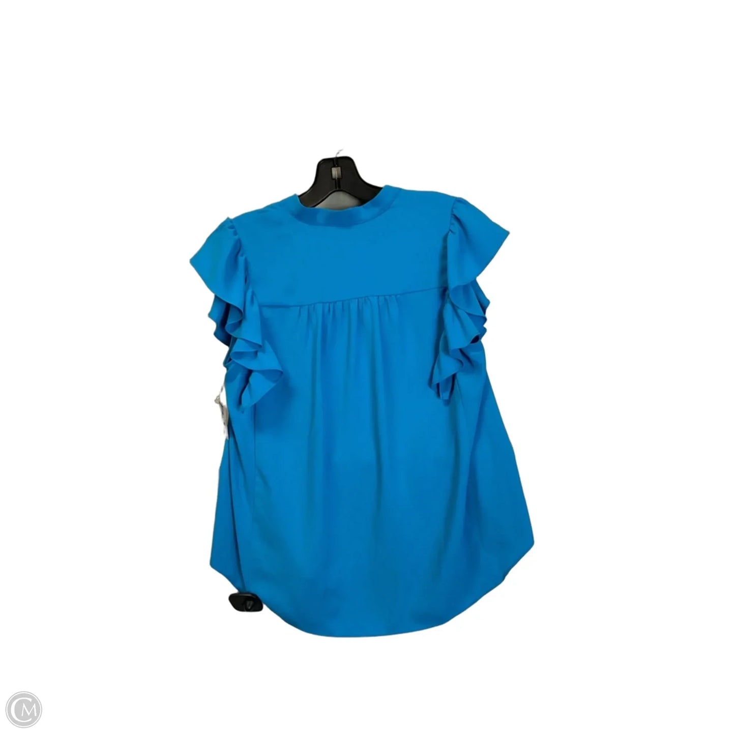 Top Sleeveless By Amanda Uprichard In Blue, Size: M
