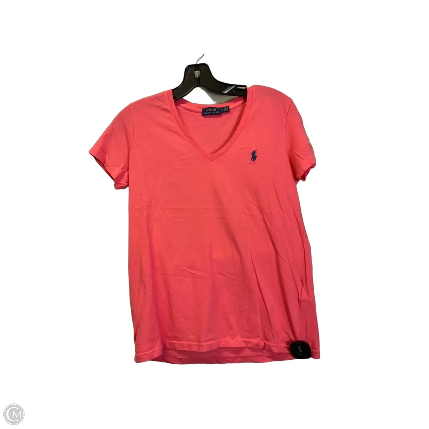 Top Short Sleeve Basic By Polo Ralph Lauren In Pink, Size: M