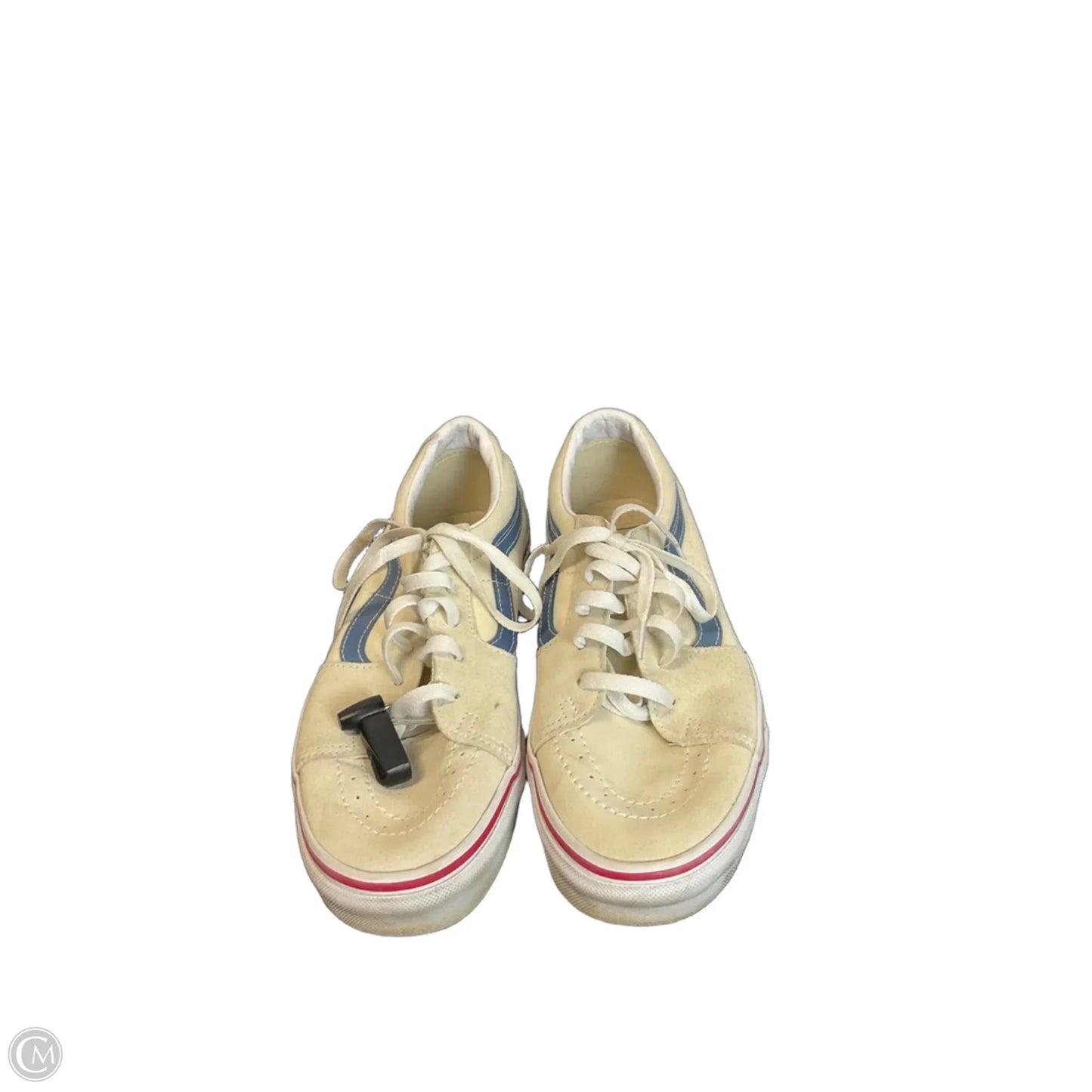 Shoes Sneakers By Vans In Cream, Size: 10.5