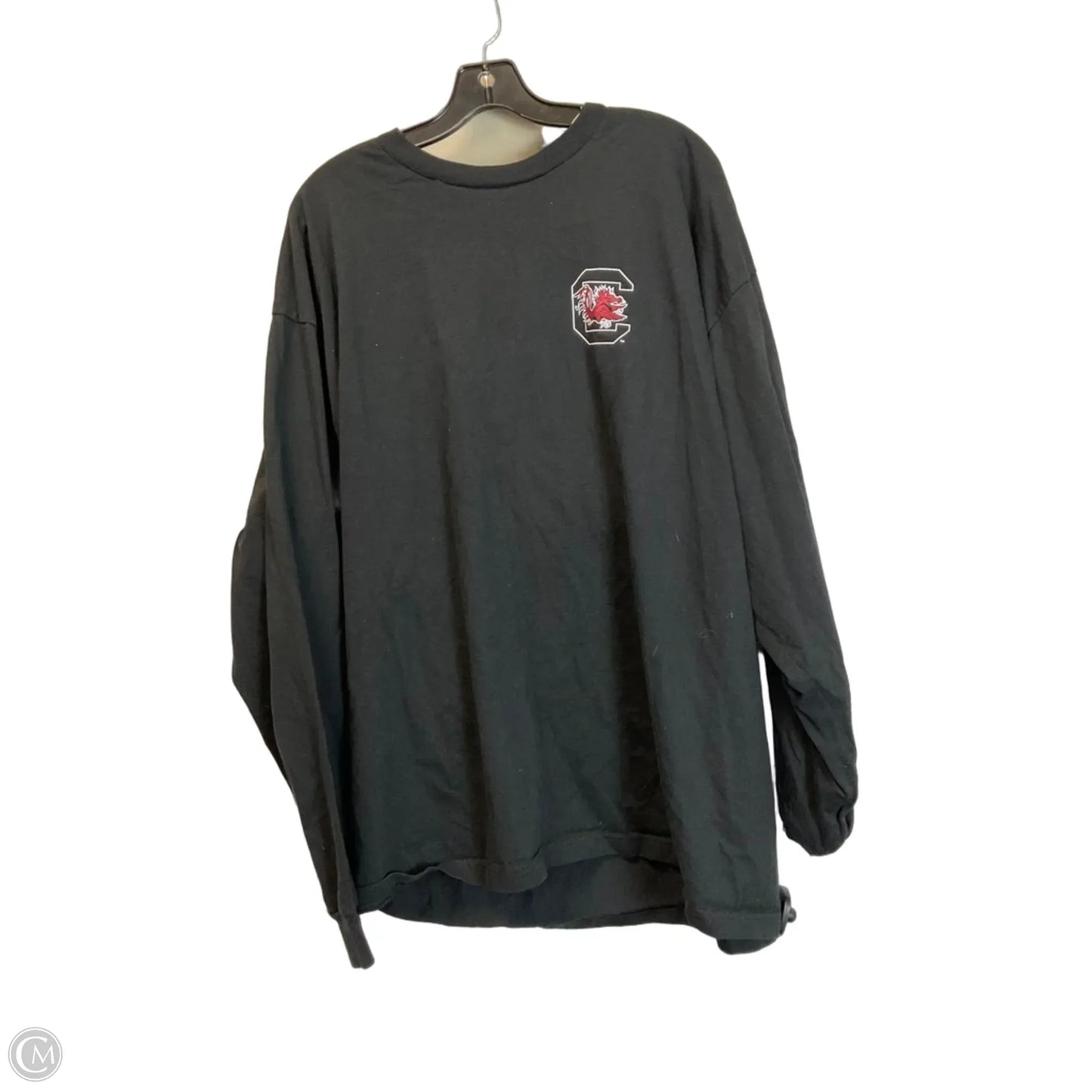 Top Long Sleeve Basic By Champion In Black, Size: 2x